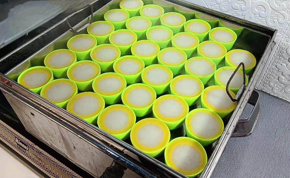 ilustrasi mengukus kue nona manis labu kuning (YouTube.com/Fairel Kitchen(