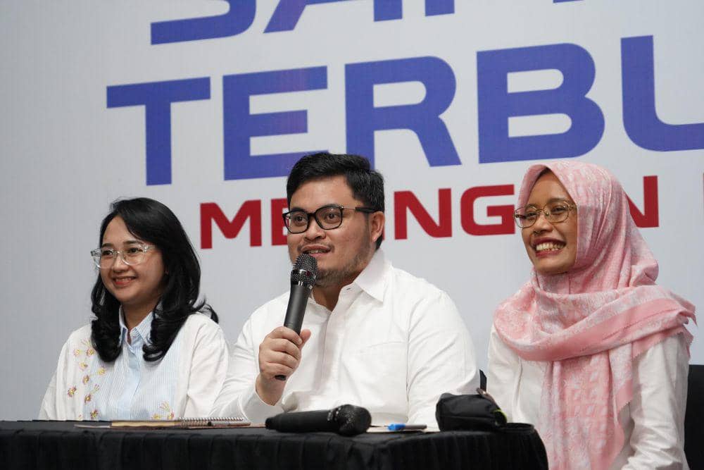 Mas Dhito saat memberi keterangan pers. IDN Times/ istimewa
