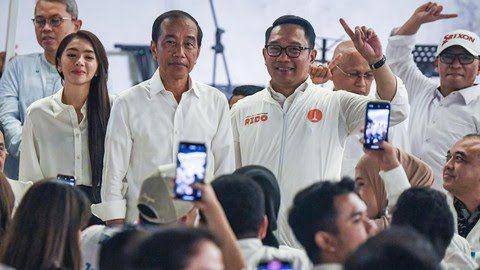 Jokowi dan Ridwan Kamil (Dok. CNN Indonesia)