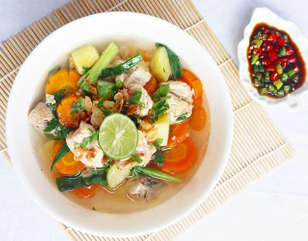 Resep Sup Ayam ala Anak Kos, Buatnya Sat-set!