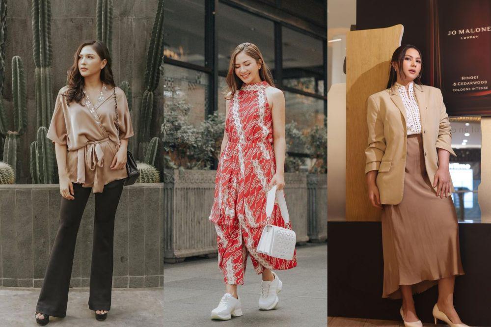 9 Inspirasi OOTD ke Kantor ala Jessica Mila, Gayanya Elegan!