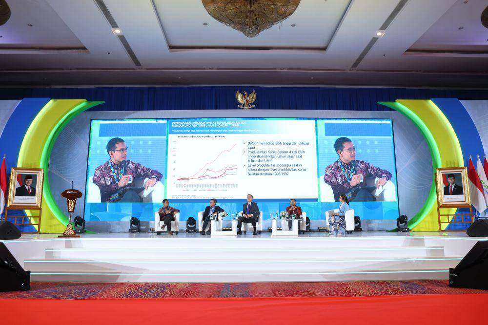 Dalam sebuah diskusi pada Social Security Summit 2024, Staf ahli bidang pengeluaran negara Kementerian Keuangan (Kemenkeu) Sudarto mengatakan jaminan sosial merupakan salah satu cara agar pekerja dapat merasakan hidup layak pada masa tuanya. (Dok. BPJS Ketenagakerjaan)
