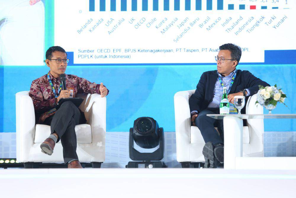 Dalam sebuah diskusi pada Social Security Summit 2024, Staf ahli bidang pengeluaran negara Kementerian Keuangan (Kemenkeu) Sudarto mengatakan jaminan sosial merupakan salah satu cara agar pekerja dapat merasakan hidup layak pada masa tuanya. (Dok. BPJS Ketenagakerjaan)
