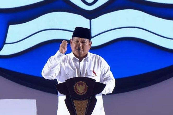 Prabowo Kembali Tegaskan Hilangkan Judi Online dan Korupsi