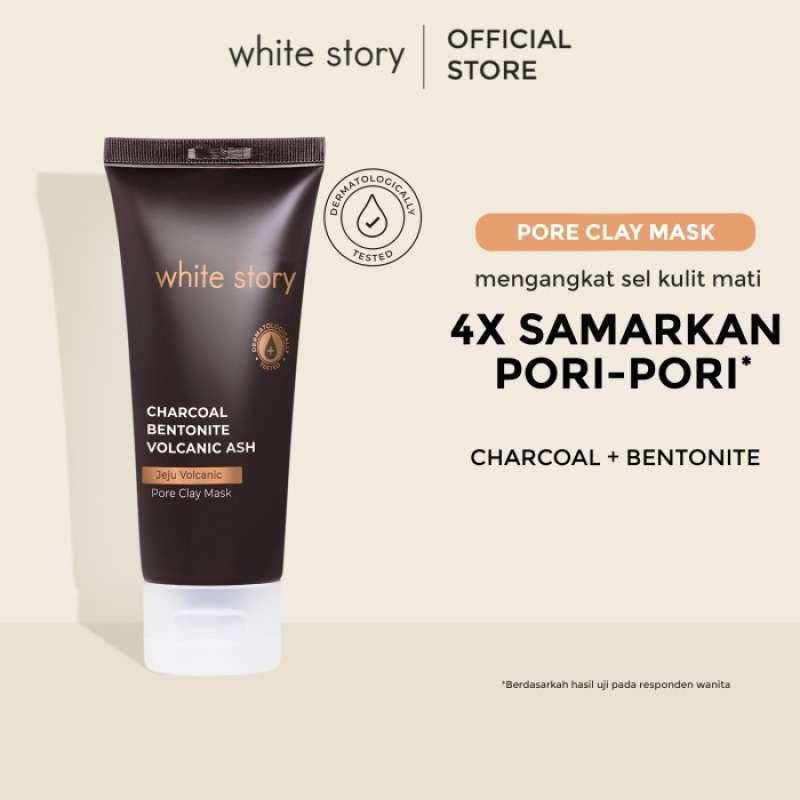 White Story Jeju Volcanic Pore Clay Mask (blibli.com/Premier Market ID)