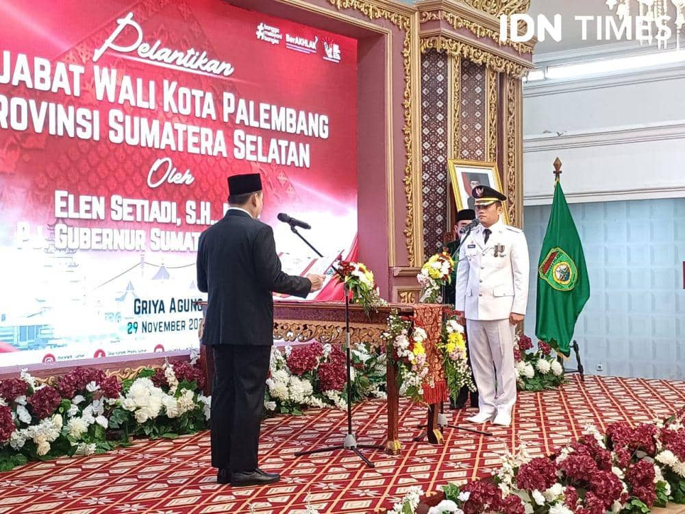Pj Wako Palembang Cheka Virgowansyah: Saya Sudah Hirup Cuko
