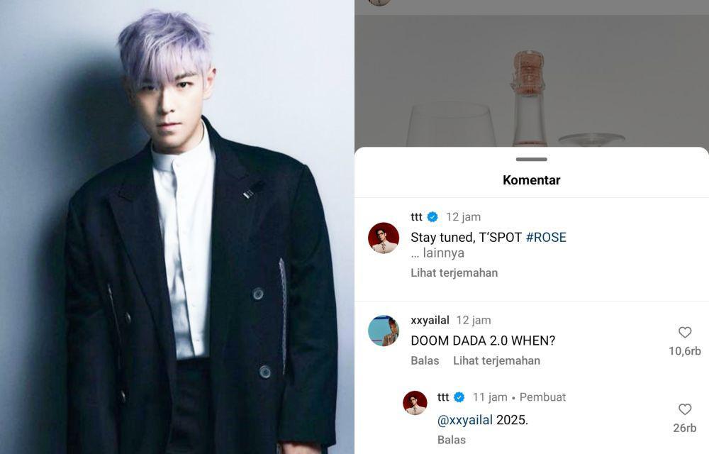 TOP Jawab Pertanyaan Fans soal Kapan Ada Lagu Baru, Hilal Comeback?