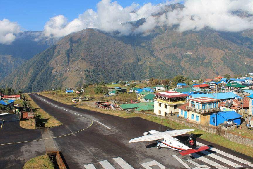 Potret Bandara Tenzing-Hillary, Nepal (facebook.com/TenzingHillaryAirport)