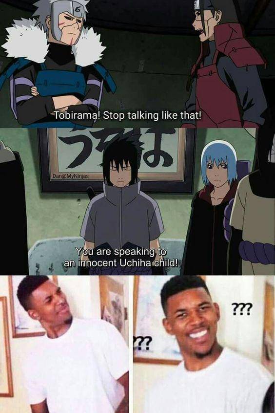 potret meme kocak Tobirama (reddit.com/user/Unusual-Dentist3721)