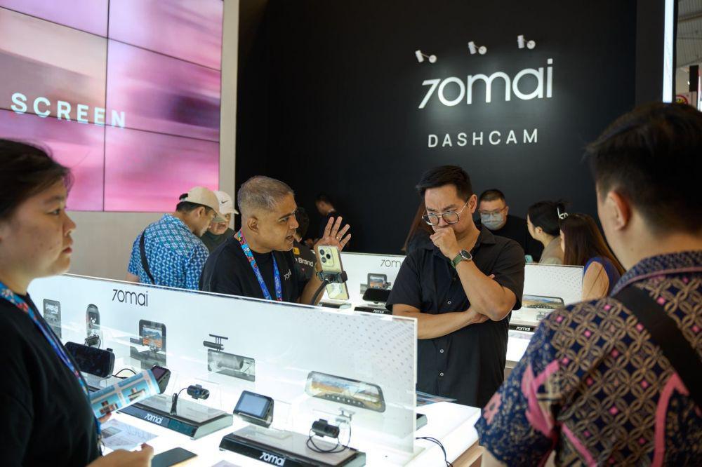 70mai Ikut Ramaikan Pameran GJAW 2024