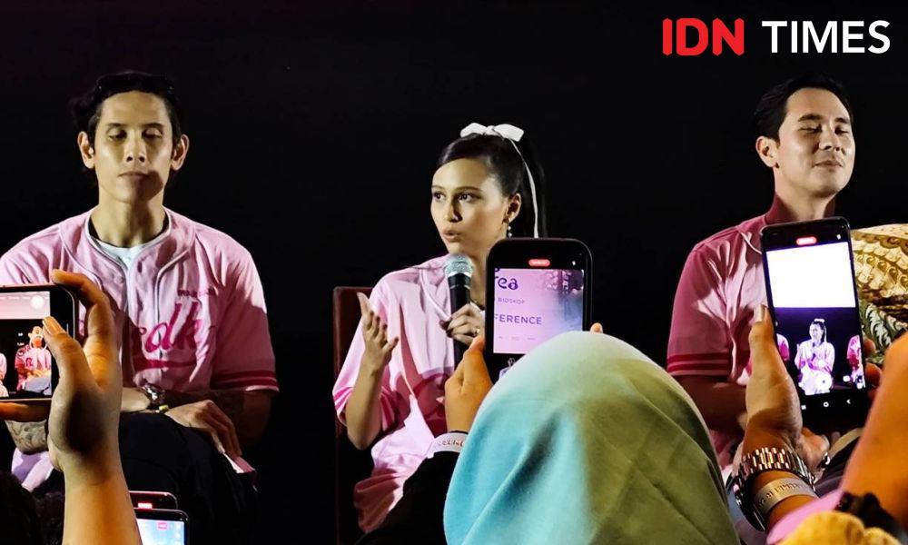 Lutesha Belajar Kalem dan Imut Demi Film Cinta Tak Seindah Drama Korea