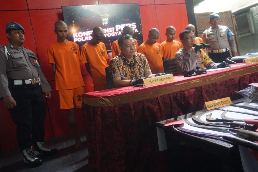 Polisi Tangkap 11 Anggota Geng Pelaku Penganiayaan di Yogyakarta