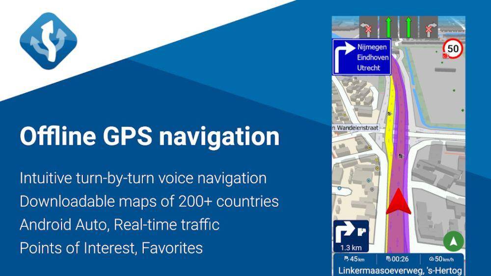 Offline Maps & Navigation (dok. MapFactor)