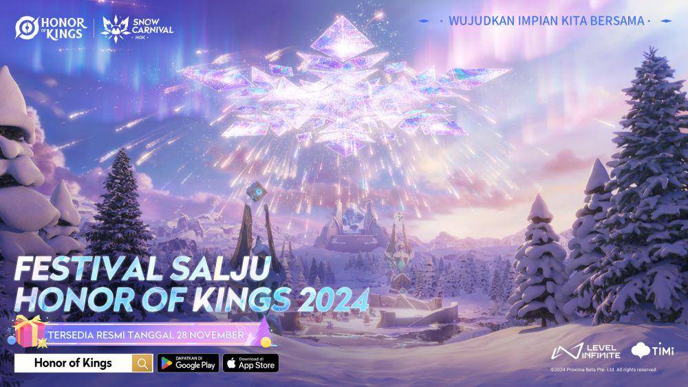 Musim Dingin Honor Of Kings Banjir Event, Ada Winter Dreamland!