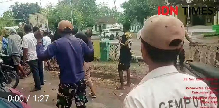 Konvoi Pendukung Ady-Irfan Rusuh, Rusak Fasilitas Umum Bima