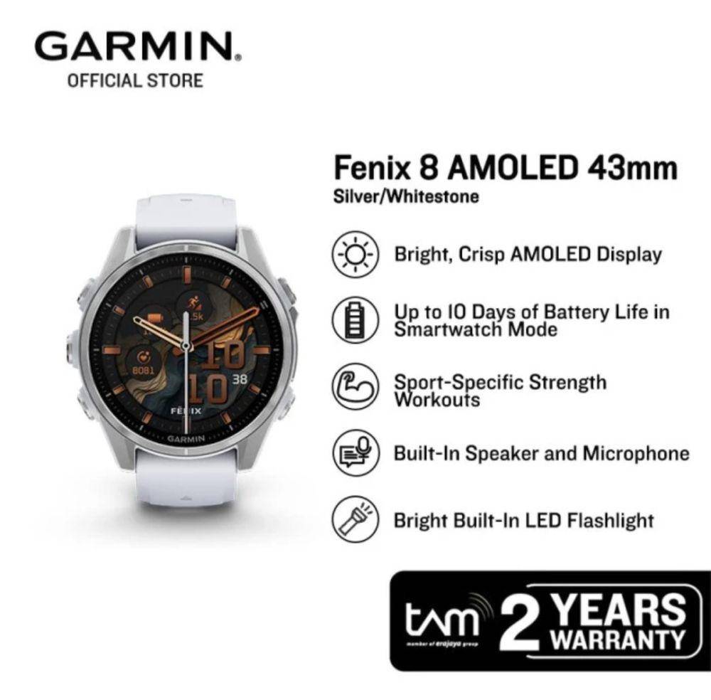 Garmin Fenix 8 AMOLED (tokopedia.com/Garmin Official Store)