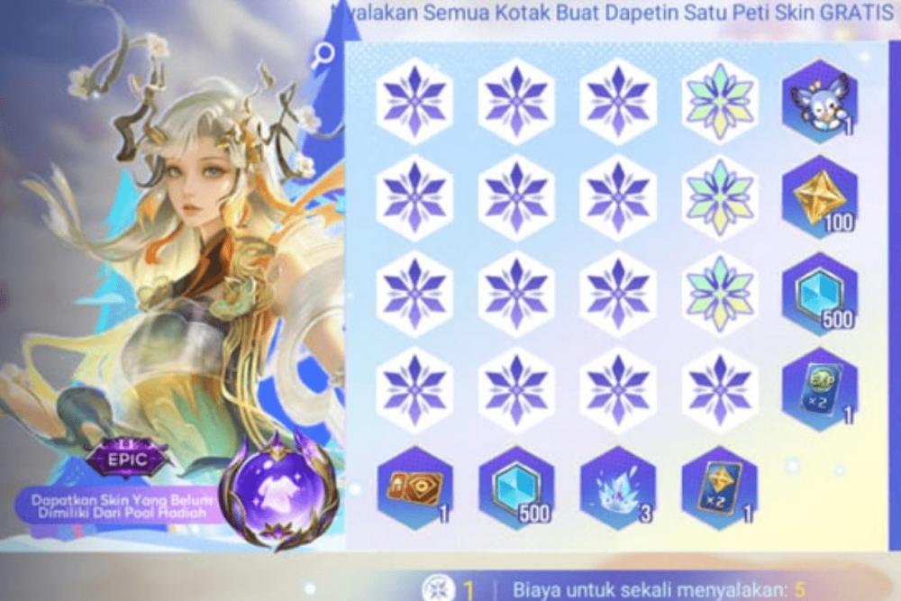 Sambutan Versi Musim Dingin, Honor of Kings Bagikan Skin Gratis