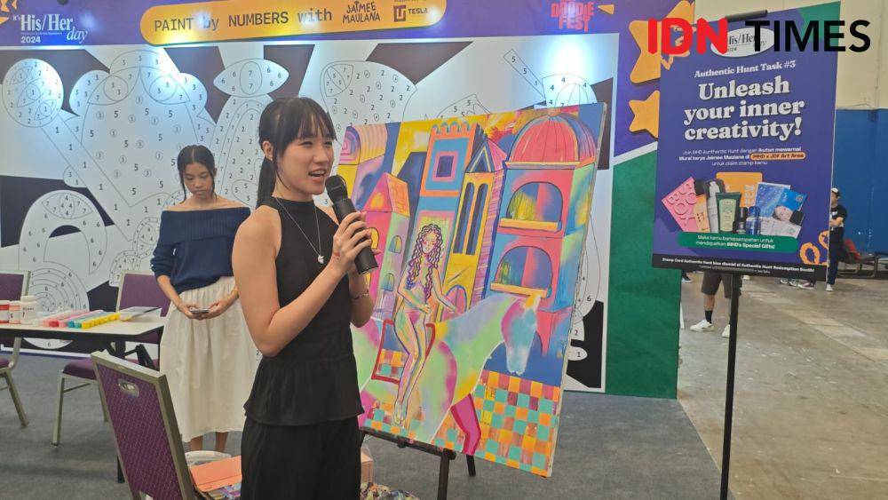 Potret Keseruan It's His/Her Day 2024 di ICE BSD, Jumat (29/11/2024). (IDN Times/Febriyanti Revitasari)