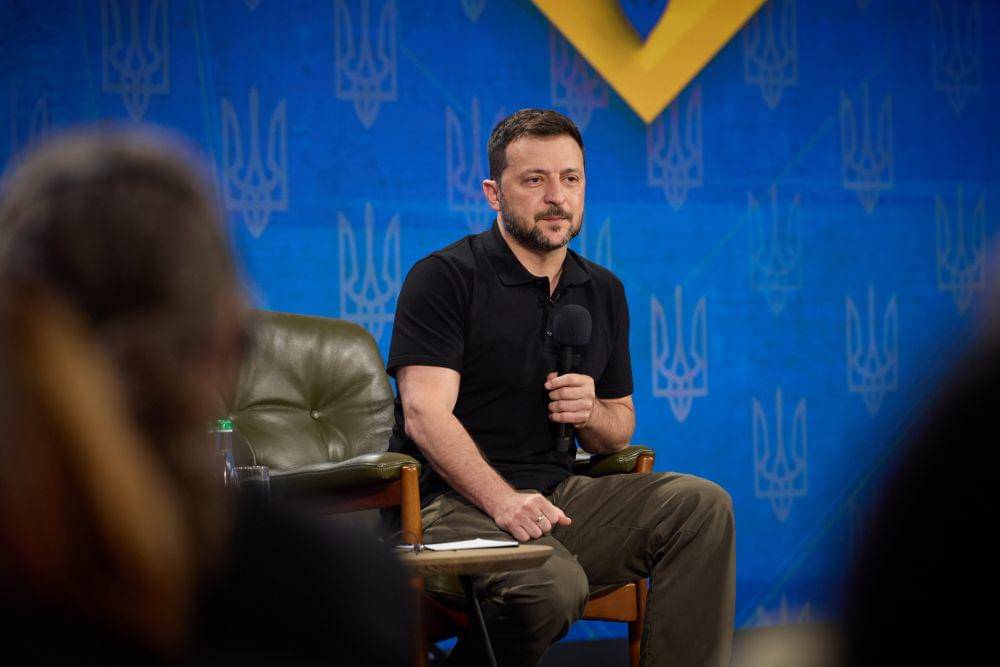 Presiden Ukraina, Volodymyr Zelenskyy. (president.gov.ua)