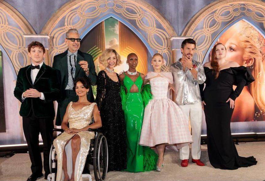 para pemain film Wicked di Los Angeles (instagram.com/wickedmovie)