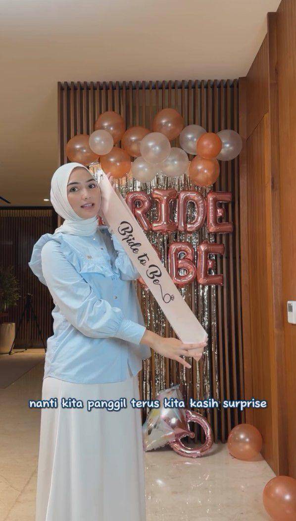 potret Citra Kirana kasih surprise bridal shower ke karyawan (instagram.com/citraciki)