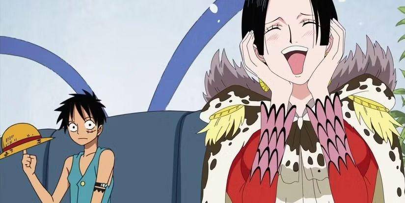 Luffy dan Boa Hancock di One Piece (dok. Toei Animation/One Piece)