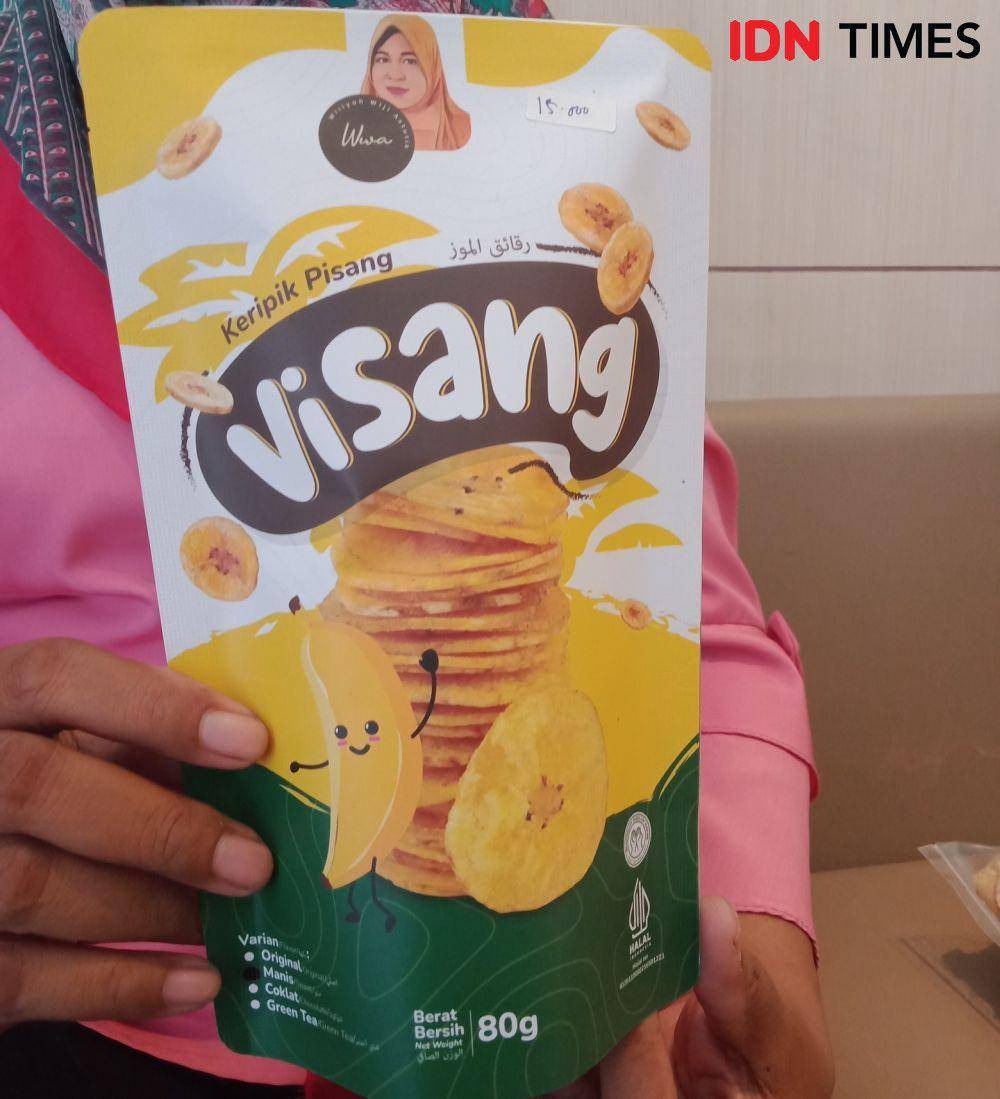 Naik Kelas Keripik Pisang Wiliyah, dari Jalanan Sidoarjo Menuju Eropa