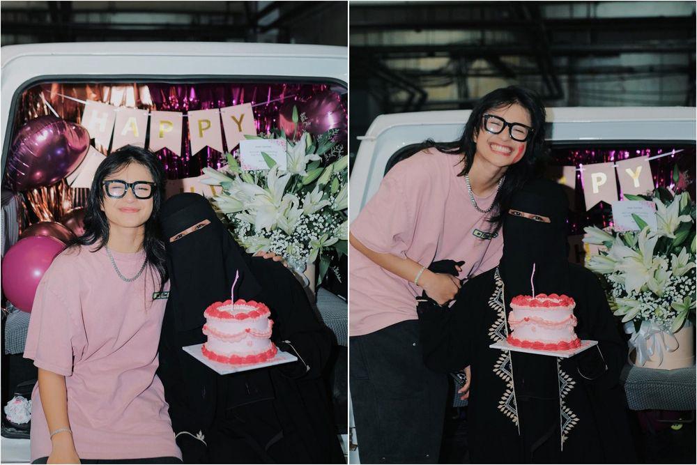 10 Potret Kejutan Ulang Tahun Umi Pipik dari Sintya Marisca, Sweet!