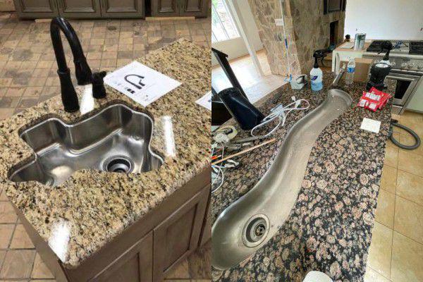 7 Desain Bak Cuci Piring Nyeleneh, Cuci Piring Jadi Susah!