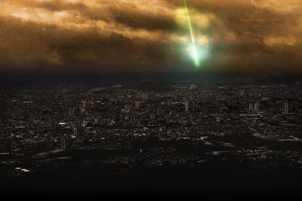 ilustrasi hujan meteor Comae Berenicid (pixabay.com/DilanArezzo)