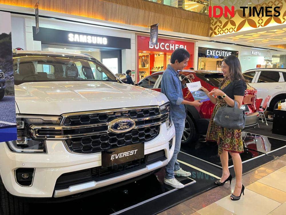Sauto Expo memamerkan 11 merek mobil dengan penawaran menarik di Mal Ciputra Semarang, 28 November-9 Desember 2024. (IDN Times/Anggun Puspitoningrum)
