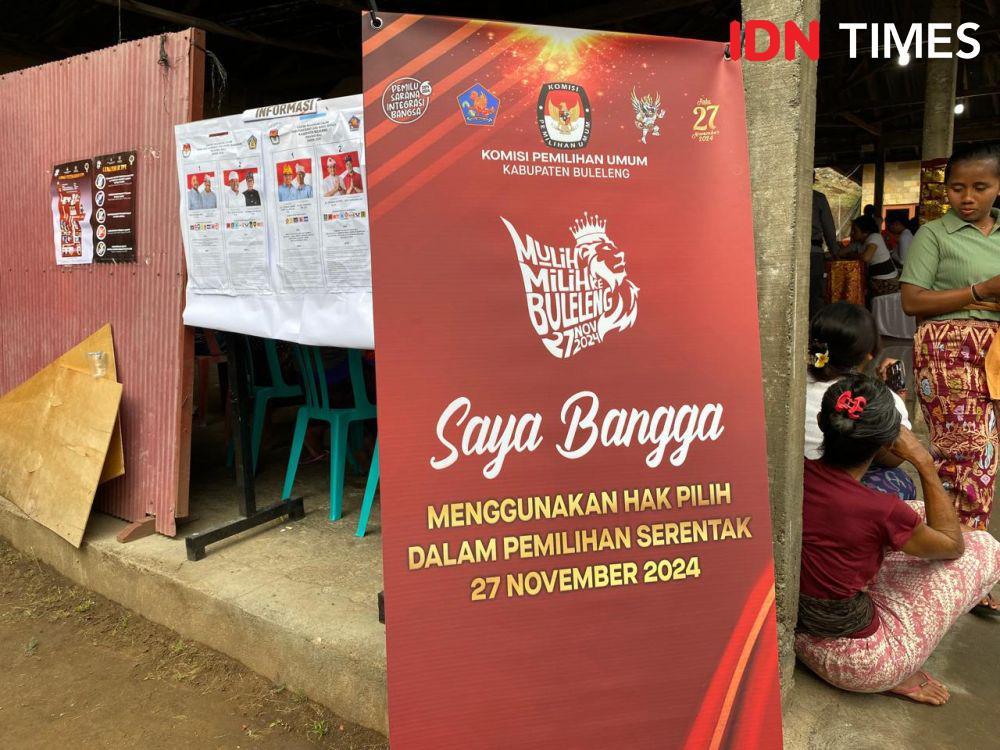 TPS 5 di Karangasem Menjalani Pemungutan Suara Ulang