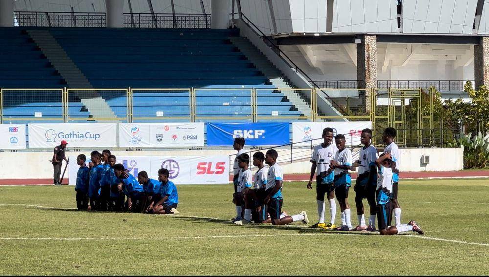 Seleksi Papua Football Academy menuju Gothia Cup 2025. (Dok. Cantrik ACL)