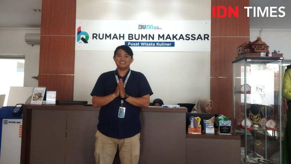 Didi Muhammad, Koordinator Rumah BUMN BRI Makassar. (IDN Times/Aan Pranata)