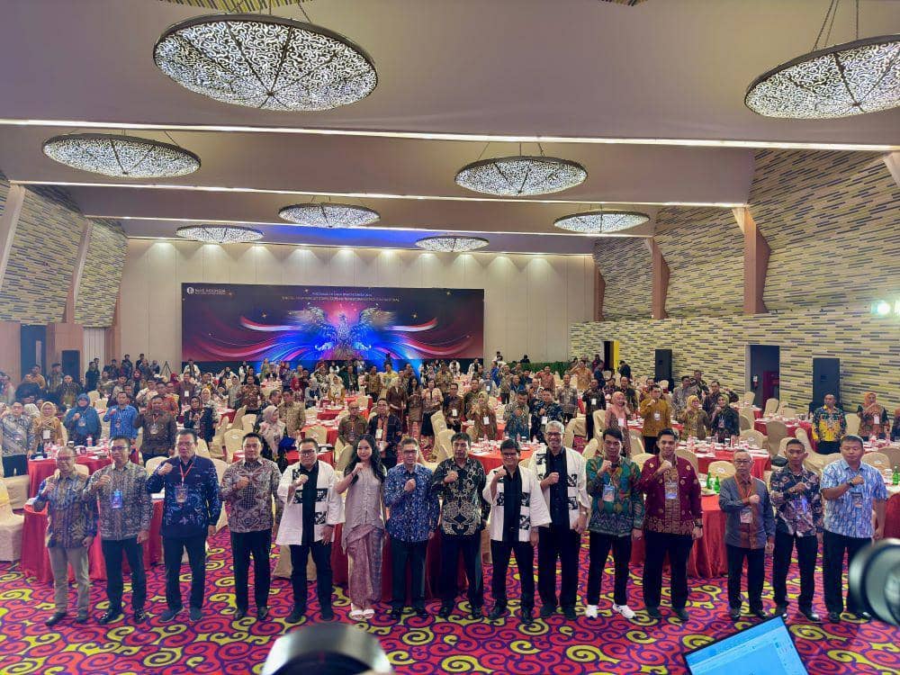 Pertemuan Tahunan Bank Indonesia (PTBI)) 2024 diselenggarakan di Novotel Bandar Lampung, Jumat (29/11/2024) malam. (Dok. BI Lampung)).