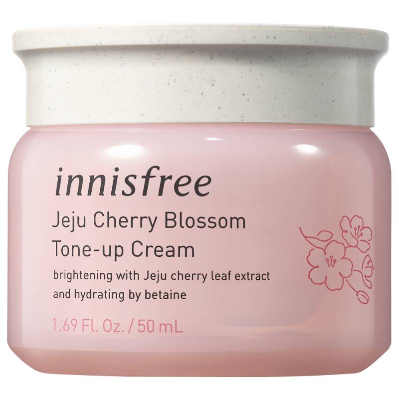 Innisfree Jeju Cherry Blossom Tone-Up Cream (review.soco.id)