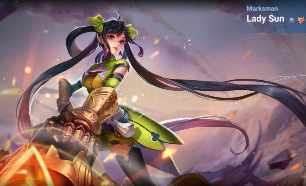 hero marksman Lady Sun (dok.Level Infinite/Honor of King)