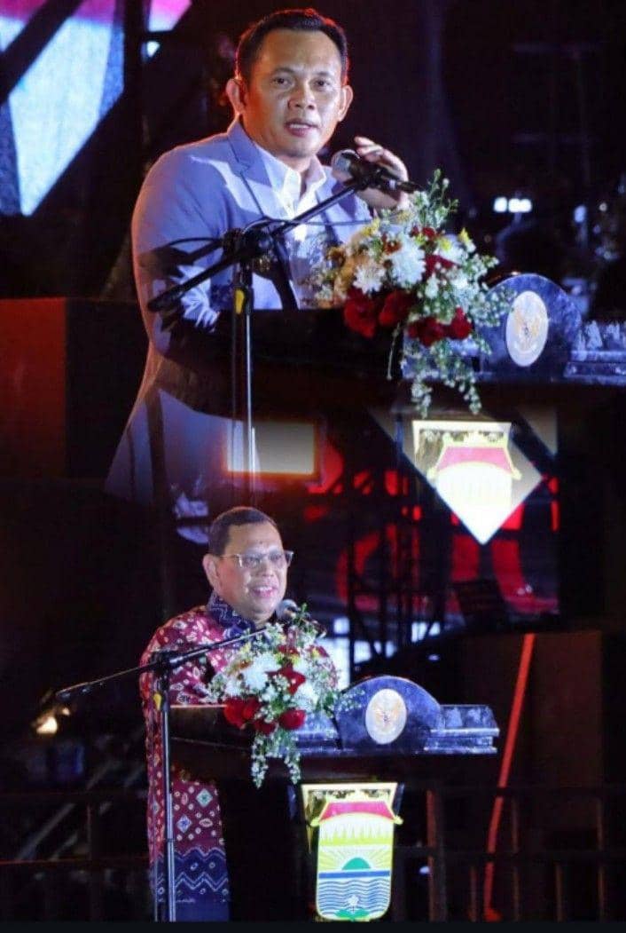 Kegiatan acara di Pinggir Sungai Musi Palembang (IDok. Kominfo Palembang)