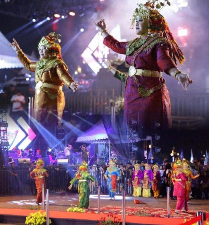 Kegiatan acara di Pinggir Sungai Musi Palembang (IDok. Kominfo Palembang)