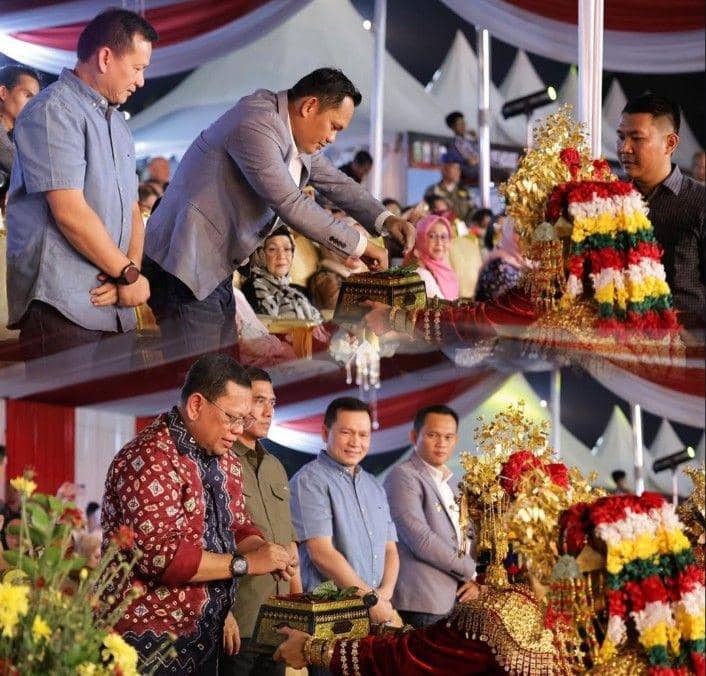 Kegiatan acara di Pinggir Sungai Musi Palembang (IDok. Kominfo Palembang)