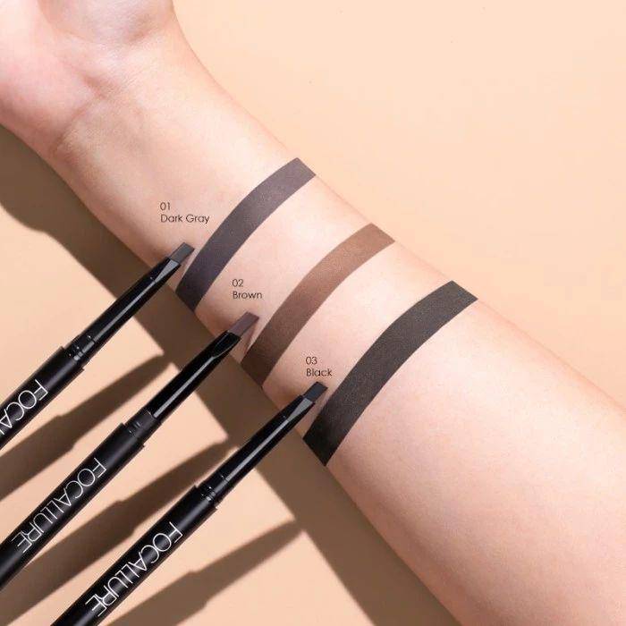 Focallure Waterproof Long Lasting Eyebrow Pencil (tokopedia.com/focallurestore)
