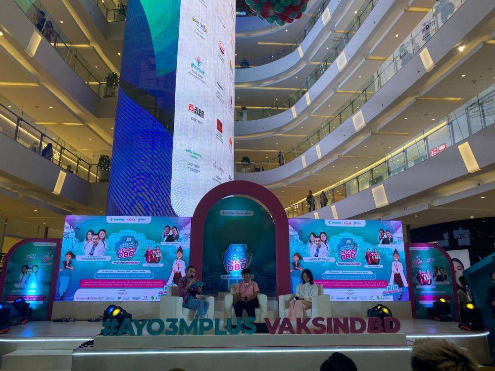 PT Takeda Innovative Medicines bersama Kementerian Kesehatan RI menggelar kampanye "Langkah Bersama Cegah DBD" di Medan 29 November-1 Desember (dok.istimewa)