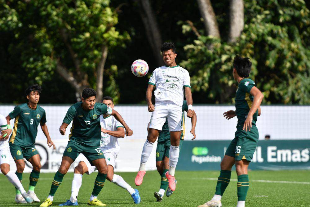 Duel PSMS vs Persikabo 1973 di Stadion Kera Sakti, Tangerang Selatan, Minggu (1/12/2024) (dok.PSMS)