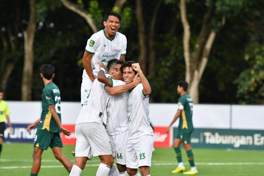 Duel PSMS vs Persikabo 1973 di Stadion Kera Sakti, Tangerang Selatan, Minggu (1/12/2024) (dok.PSMS)