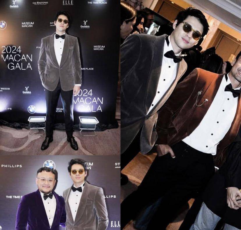 potret artis di MACAN GALA 2024 (Instagram.com/bouttier_maxime)