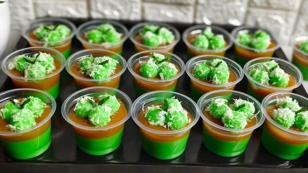 Resep Puding Klepon yang Manis Legitnya Meleleh di Mulut!