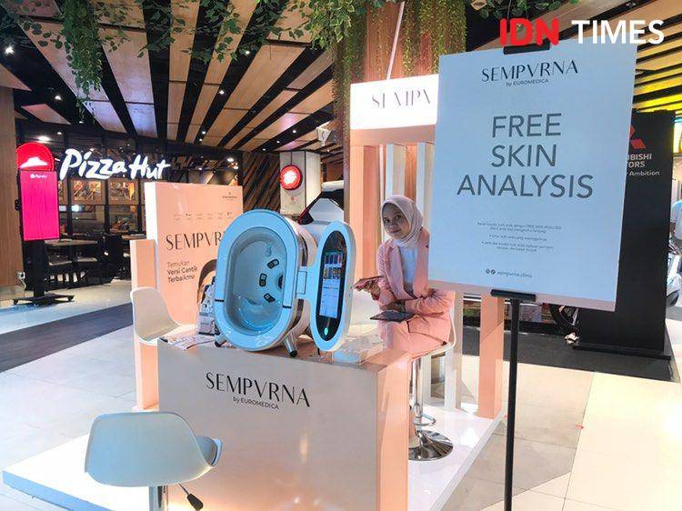 Pembukaan klinik Sempvrna di Cityplaza Jatinegara. 30 November 2024. (IDN Times/Hani Safanja)