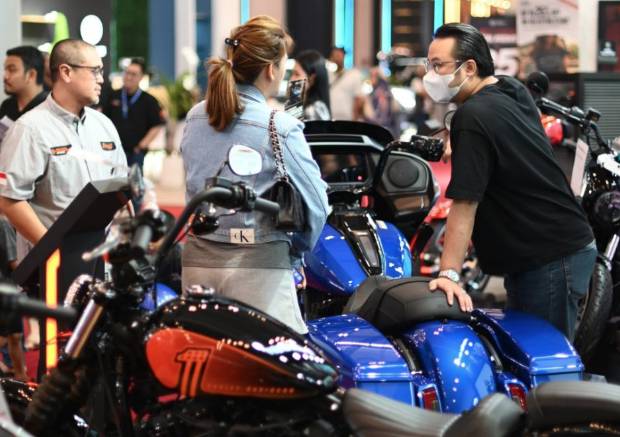 Harley-Davidson booth, GJAW 2024 (facebook.com/jakartaautoweek)