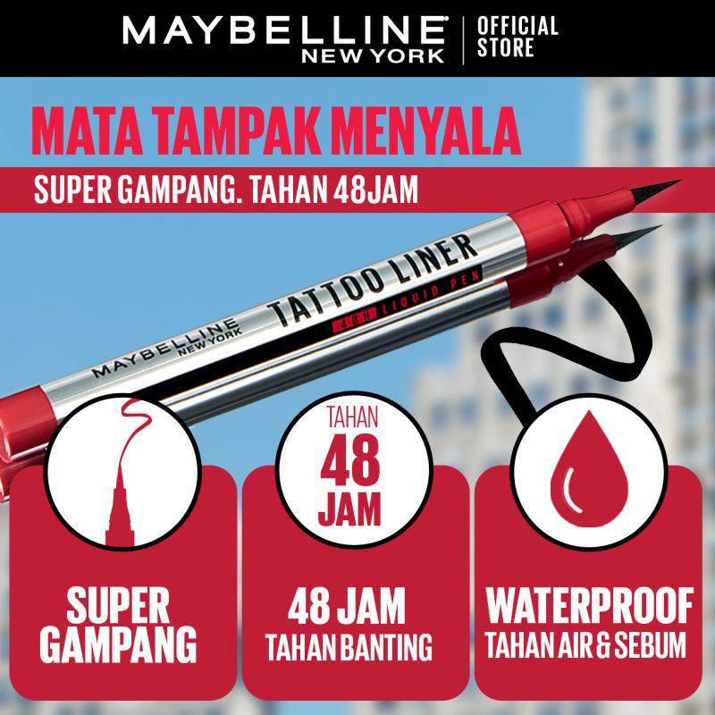 Maybelline Tattoo Liner (shopee.co.id/Maybelline Indonesia Official Store)