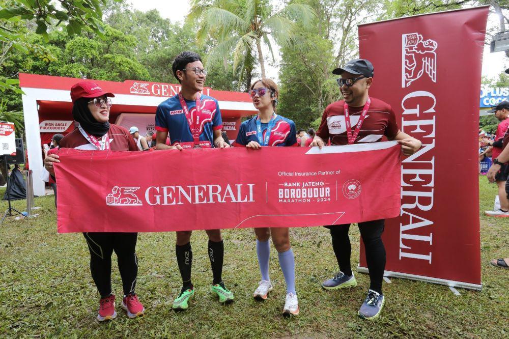 Generali Indonesia Proteksi 10 Ribu Pelari di Borobudur Marathon 2024
